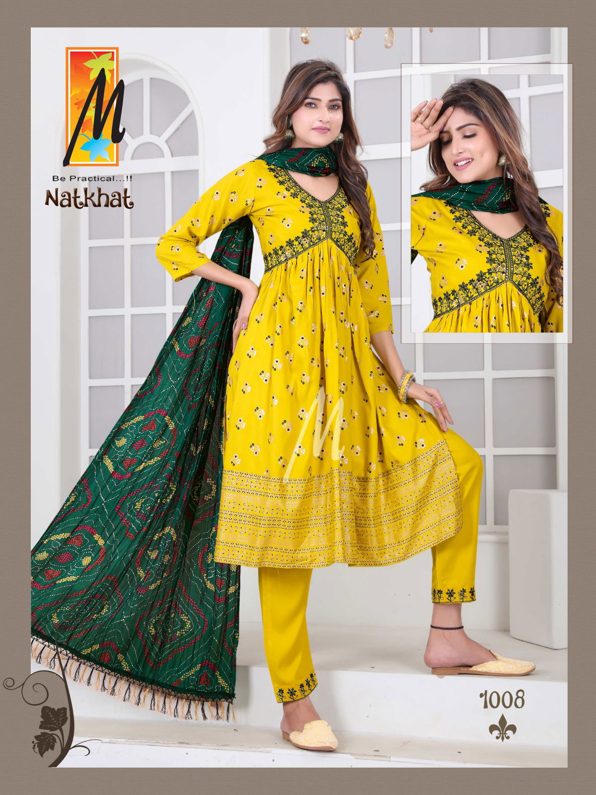 Natkhat Aaliya Work Readymade Suits Catalog